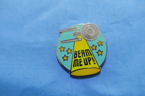 philippageorgiou:star trek ‘beam me up’ enamel pin