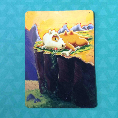 retrogamingblog:Pokemon Card Extended Art by Marissa Bernstel