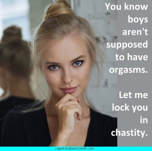 forced-femdom-control:http://bit.do/ebtvT - Chastity FemDom Clips  What’s in it