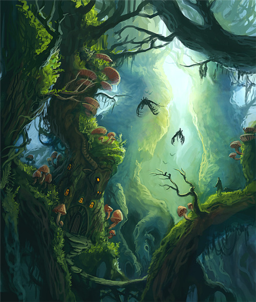 voiceofnature:  Amazing fantasy artwork by adult photos