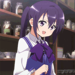 tsundere-dragon:  Rize being a cutie