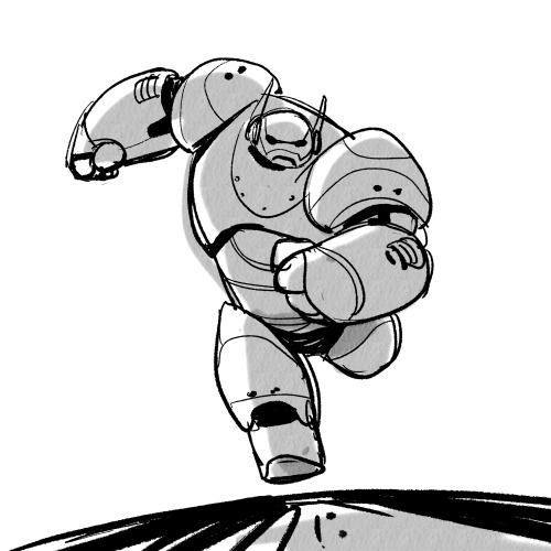 cosmoanimato: some Baymax action sketch