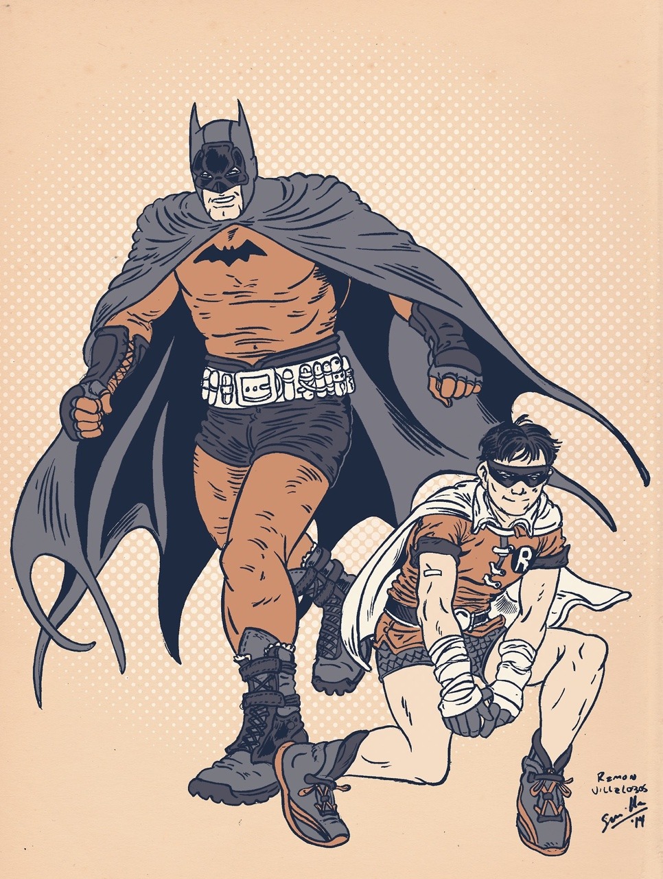 longlivethebat-universe:  Artwork by Ramon Villalobos