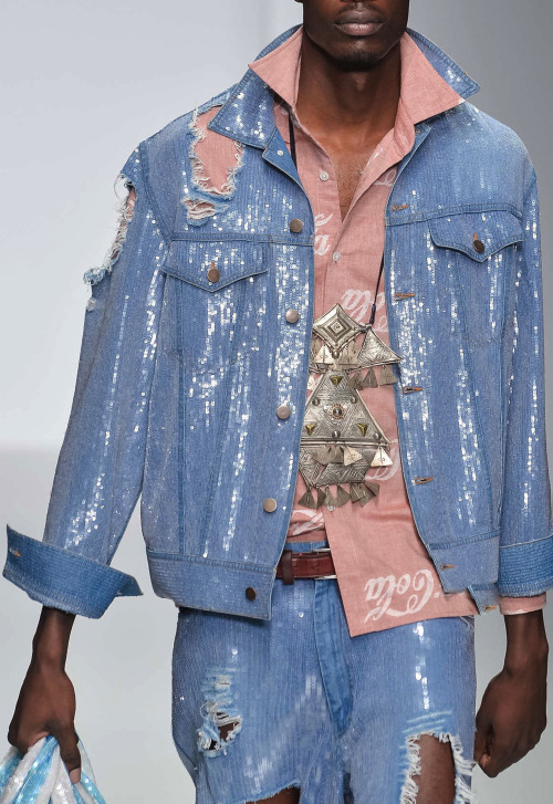 monsieurcouture:Ashish S/S 2014  Too icy when I step out my benz jeep smh