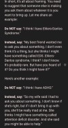 spacelazarwolf:lavendroused:spooniestrong:A Weird Trick to Get Doctors to Listen to You — Pain News NetworkThis ABSOLUTELY works. I have used this for many years.  Definitely b do it.  This article was super long-winded so I screenshat the important