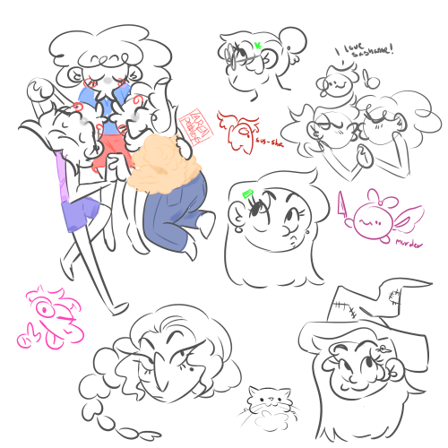 doodles from the past week! 