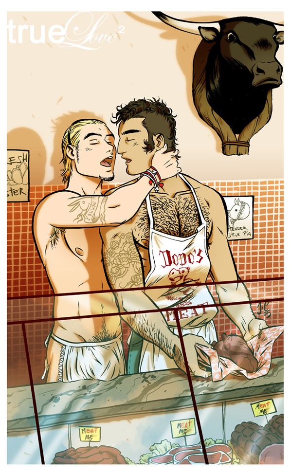 Hairy Gay Art and Cartoons