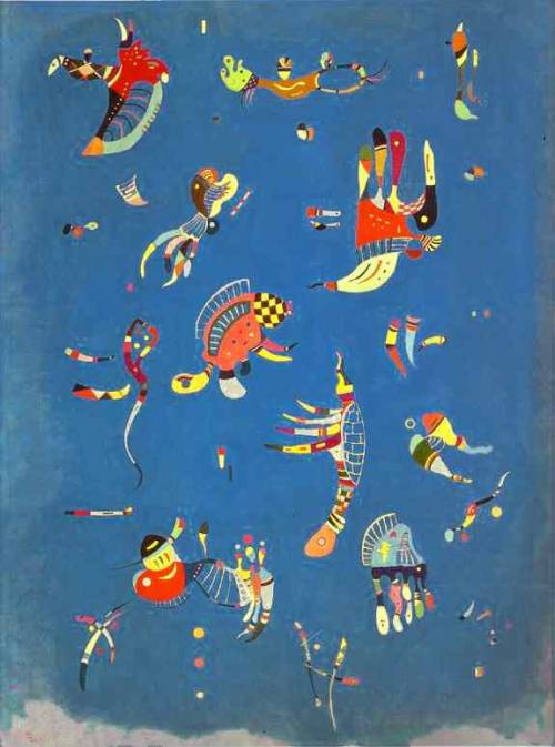 artist-kandinsky: Sky Blue, 1940, Wassily Kandinsky Medium: oil,canvas