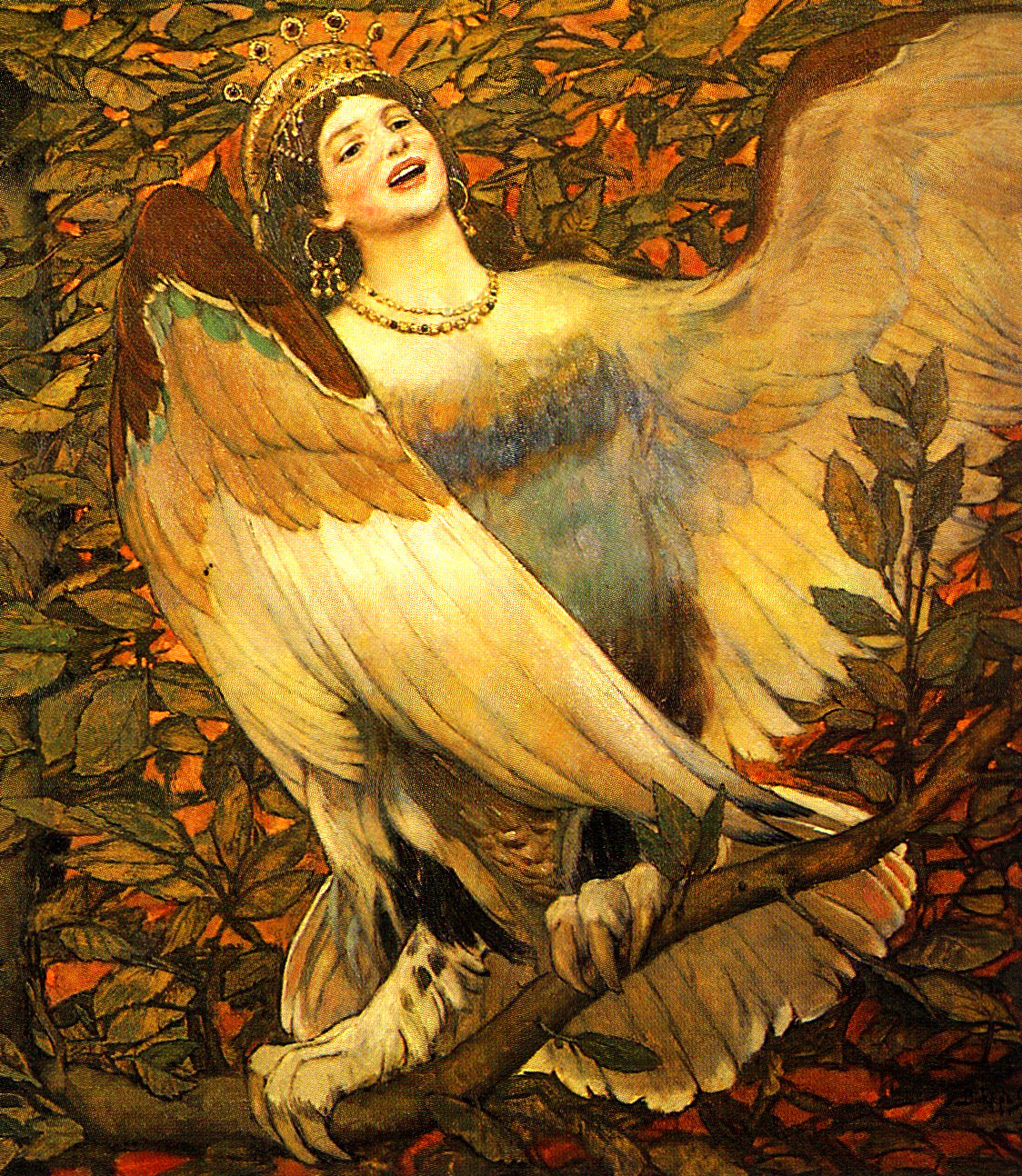 nigra-lux:  VASNETSOV, Viktor Mikhaylovich (1848-1926) Sirin and Alkonost – Birds