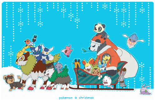 thesafarizone: pokemon＊christmas by シダ植物