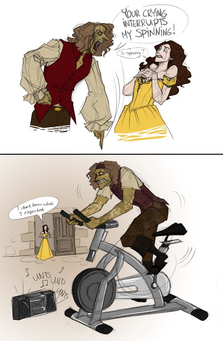 spookybelle:  Why did I draw this again. It’s really bad. 