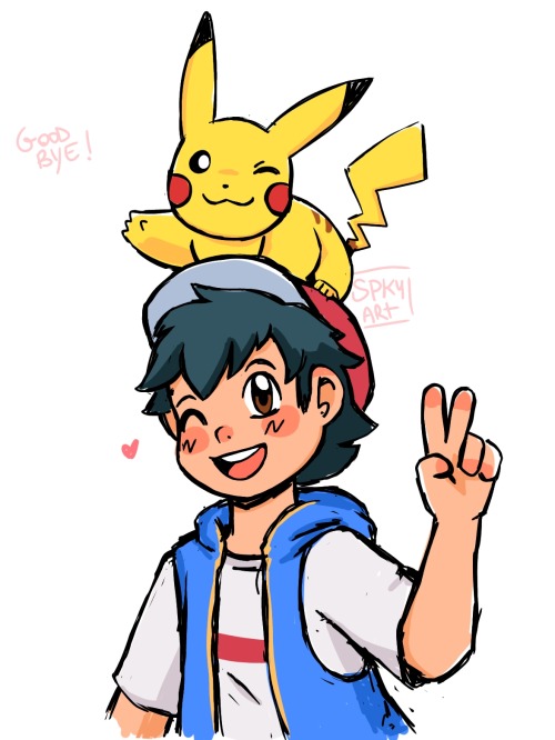 spkyart:Listen up! My endless love for Pokémons started from the anime, so I can