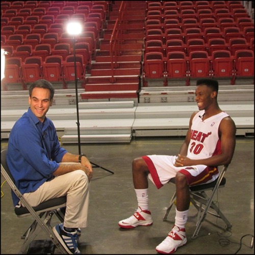 dash-heat:  Miami Heat Media Day 
