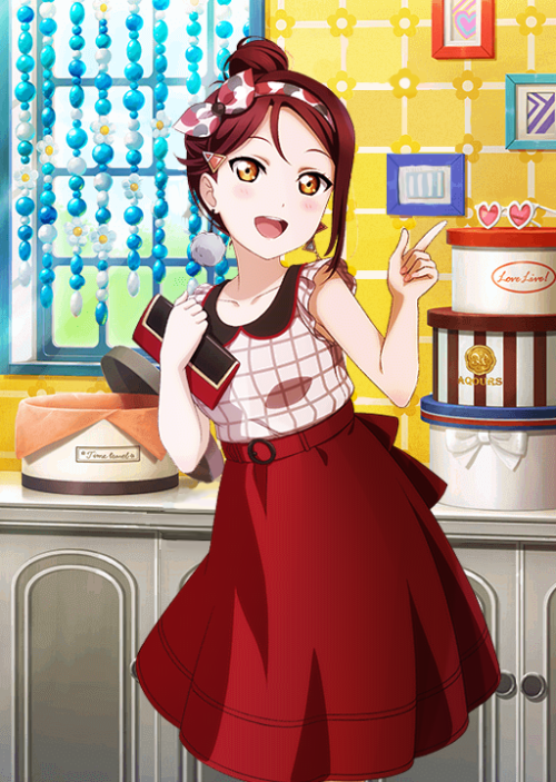 riko was absolutely my favourite card from this set, so i edited her into an SSR! fixing the backgro