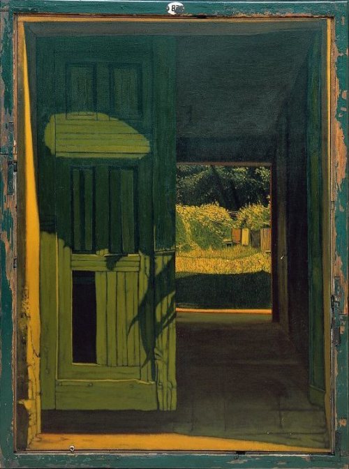 Jacek Rykała（Polish, b.1950 ）Mgła I    1997   olej+kolażCykl Rezydencje-Agnieszka   1998-2000   olej+kolażPodszepty dzielnicy Sielec-radio na pierwszym piętrze   1998   olej+kolarzOgród   1999   olej+kolażAdresat nieznany-żydom ze