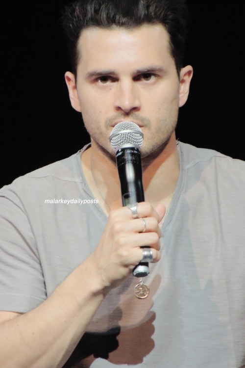 Michael Malarkey on the Q&amp;A at BloodyNightCon 2016 in Brussels