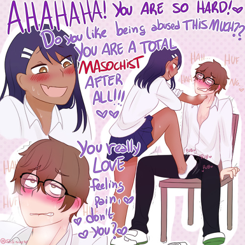 stili-sins: Please tease him more, Nagatoro  *COMMISSIONS ARE OPEN!* ~If you like my art, you can bu