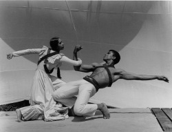 24kblk: carmen de lavallade + alvin ailey by john lindquist at jacob’s pillow. becket, massachusetts. 1961