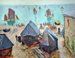 lonequixote:  The Departure of the Boats by Claude Monet (via @lonequixote) 