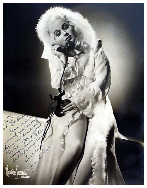 June St. Clair      aka. “The Platinum Princess”..  Vintage 40’s-era promo photo from ‘Reach’s Restaurant’; near the ‘FAYS Theatre’ in Providence, Rhode Island.. The photo is inscribed: “To Mr. and Mrs. Reach, I can never