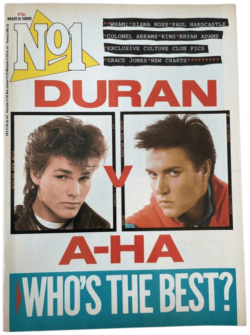 simplyeighties: Now there’s a question for you! DURAN Vs A-HA - who’s the best? Rec