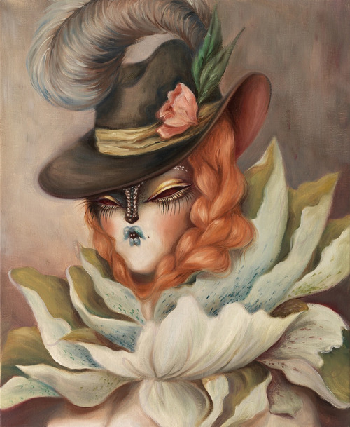 Miss Van“Blooming Muse VII“Oil on canvas - 61×50 cmhttp://missvan.com