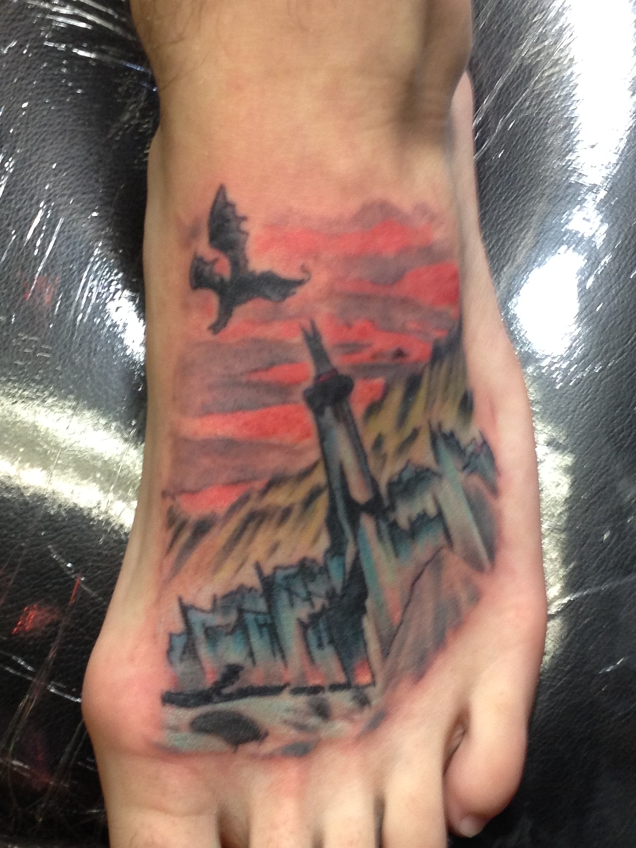 Andrew  8th Element Tattoo Fountain Valley CA all healed  Simple but  absolutely in love with it   rtattoos