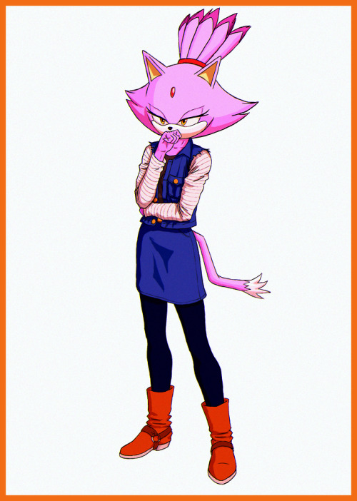 Blaze as Android 18