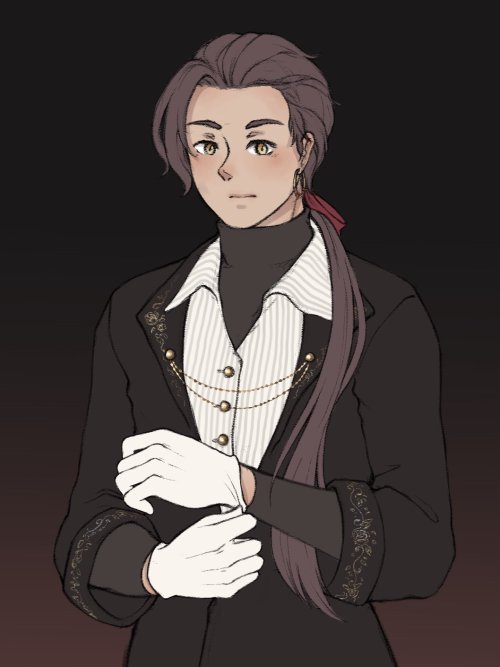 Leon, My OC From 2018. The Settings, The Uniform And Any Other Characters Besides Him And His Twin Is