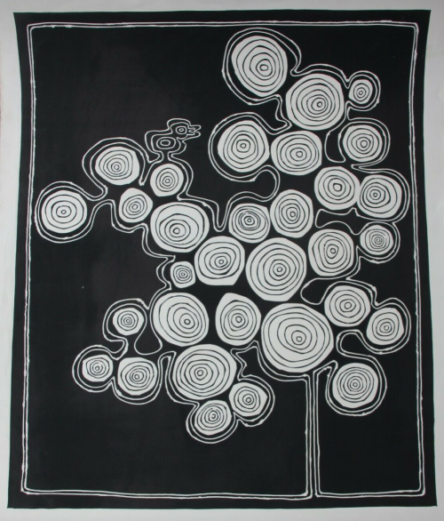 ein-bleistift-und-radiergummi:Michel Otthoffer Linocut, 1974.(via eBay)