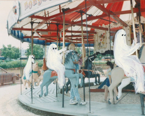 ghostphotographs:1 of 7 limited edition prints.  "MERRY GO"8”x10”, $40 angeladeane.