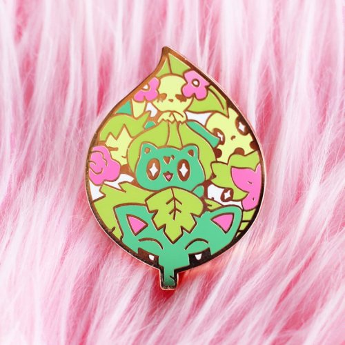 Pokemon Type Pins made by Mamobot