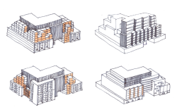 Broadview Avenue Feasibility Study
ERA Architects Inc. (2018)
Developed for an Official Plan Amendment, ERA prepared a design proposal for an 11-storey, multi-unit residential building on Broadview Avenue in
Toronto. My contribution to the project...