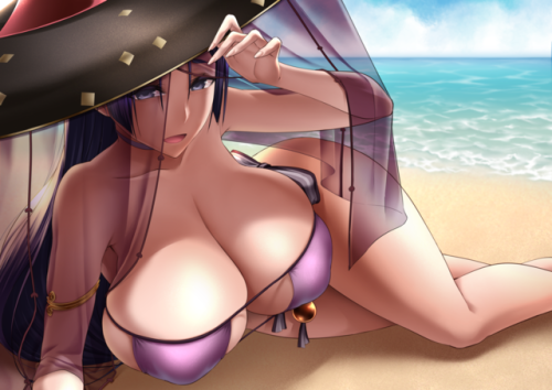 boobymaster64:  New art by Fan.Source: https://www.pixiv.net/member_illust.php?mode=medium&illust_id=64210364