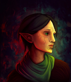 silviya7:  Merrill + color palette #17, as requested by thebibliophibian! I did a bit better at sticking to the colors this time? there wasn’t any orange in that color palette, but that’s what happened when I mixed the red and the yellow, so. 