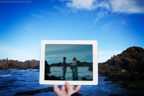 fangirlquest:  Our first ever Game of Thrones sceneframes are here, hurray!Head on over to fangirlquest.com to see more photos & read about the locations in Northern Ireland. PS: Follow us on Twitter / Facebook / Instagram :)  I love everything about