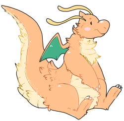 scpkid:  im rly high and i thought i should draw a fluffy dragonite 