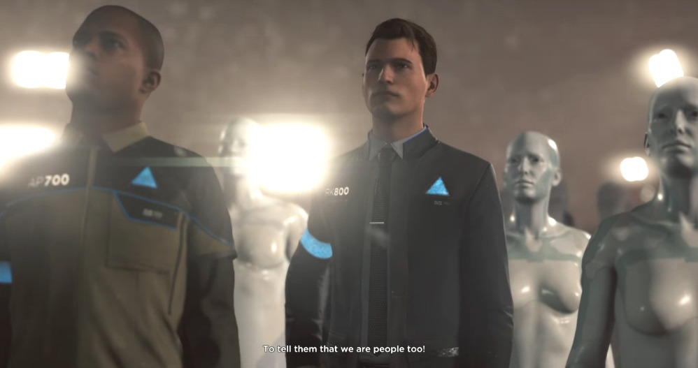 2 New Detroit: Become Human Shorts Flesh Out the Android Struggle