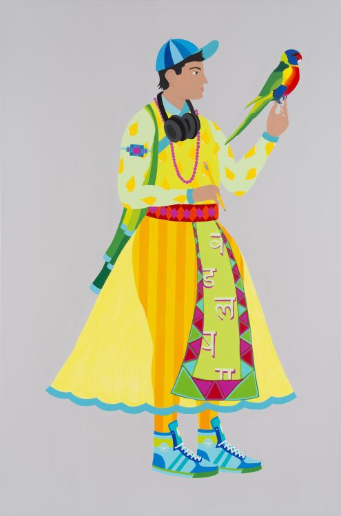 mango-popsicle: INDIA & CANADA: PAINTING: MEERA SETHI Artist Statement: “Foreign Returned explo