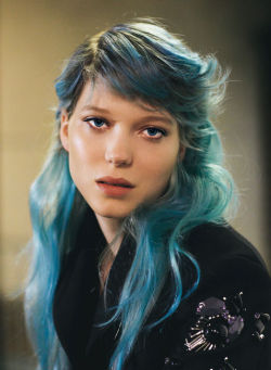 suicideblonde:  Léa Seydoux photographed