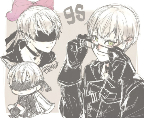 weiss-knight: Doodle NieR:Automata <3