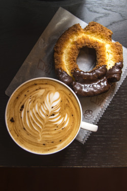 expresso-shots:  Coffee and a Donut