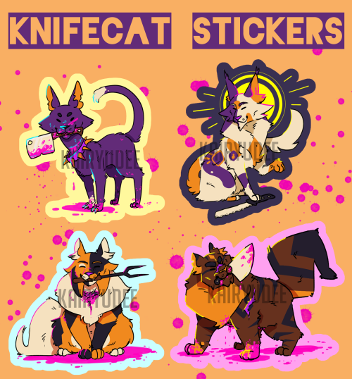 KNIFECATS: HALLOWEEN WARRIOR CATS VILLIANS is now launched! It’s been a while since I posted s
