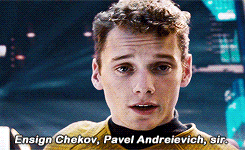 wade-wilsons:Anton Yelchin as Pavel Chekov in Star Trek (2009)