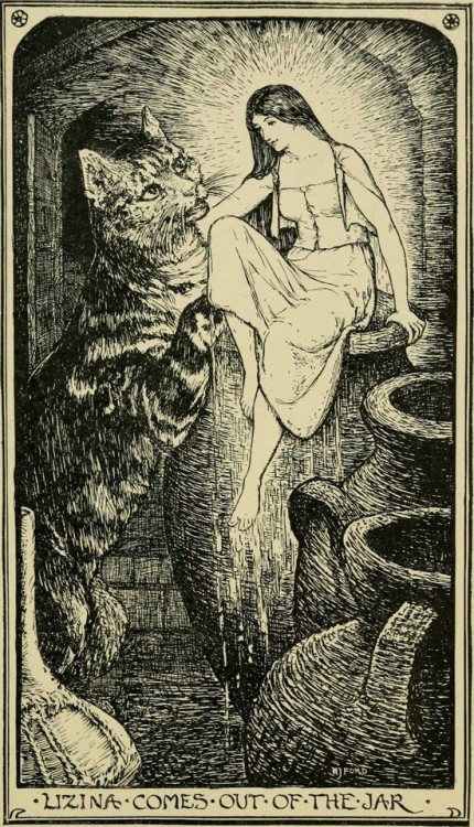 enchantedbook:Lizina comes out of the jar  Andrew Lang