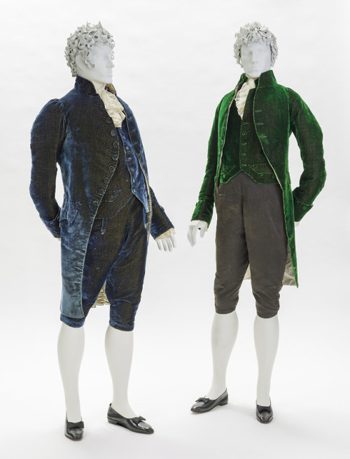 lookingbackatfashionhistory:• Man’s Suit (Coat, Vest, and Breeches)Place of origin: FranceDate: ca. 