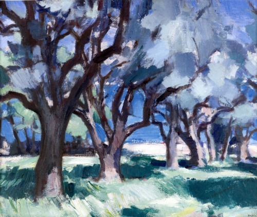 samuel-peploe: Trees, Antibes, 1928, Samuel Peploewww.wikiart.org/en/samuel-peploe/trees-ant