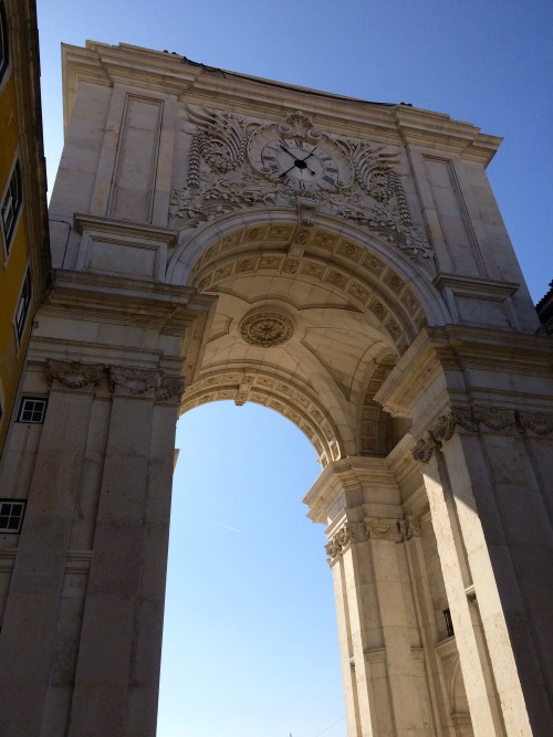 arco da rua augusta, lisbon, portugal