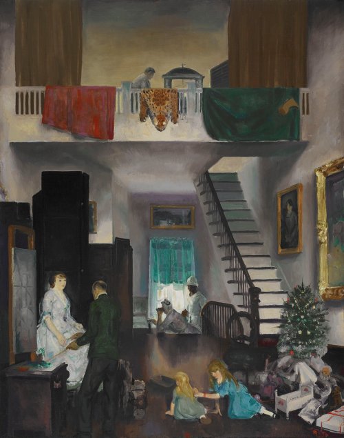 The Studio (1919). George Bellows (American,1882–1925). Oil on canvas. Crystal Bridges Museum of Ame