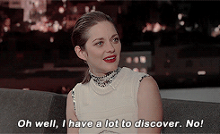 :  Marion cotillard on american junk food 